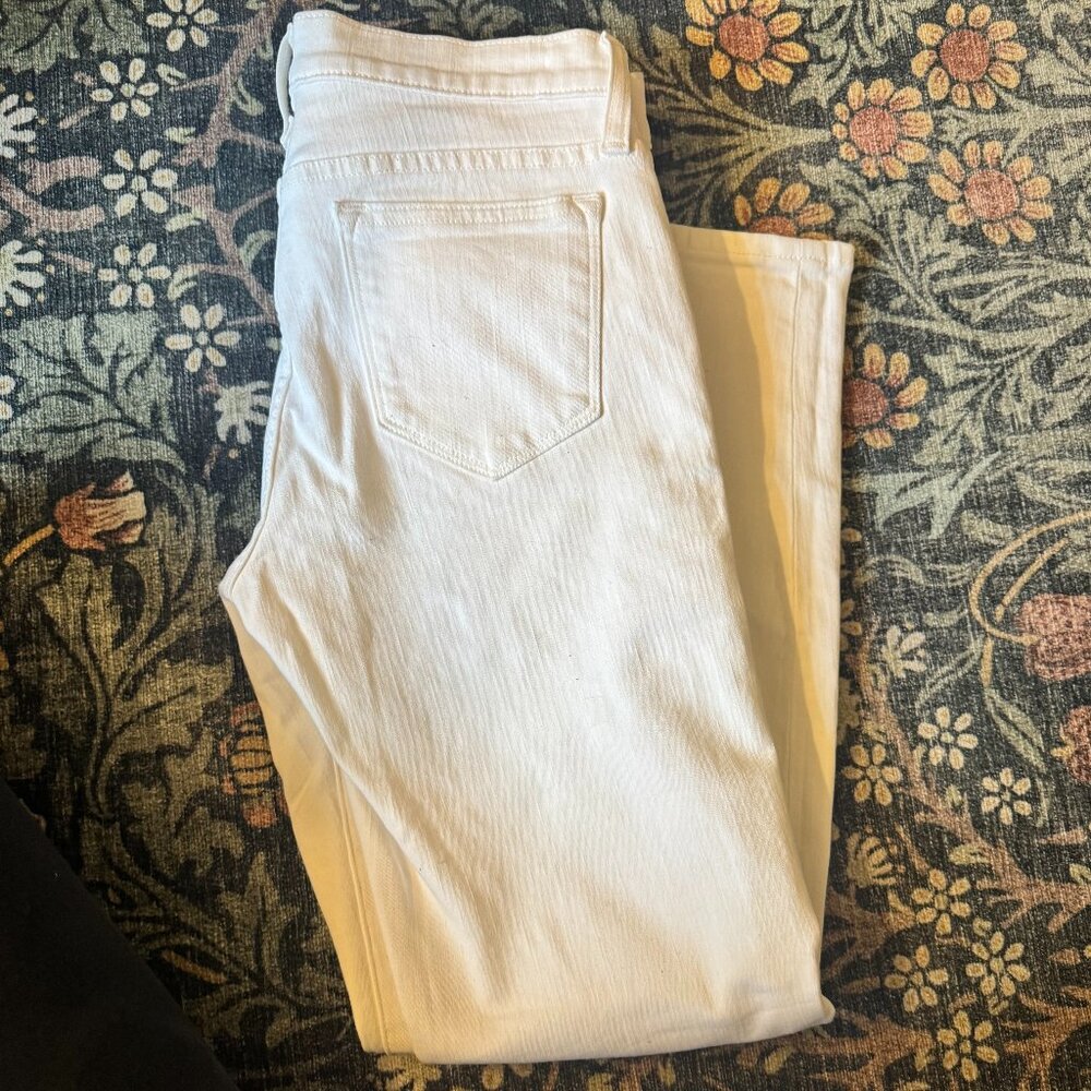 Jcrew Toothpick White Jeans - Size 26